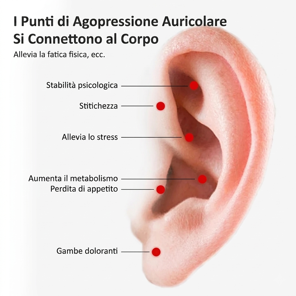 AURABEADS - Cerotti per Auricoloterapia con Perline Magnetiche